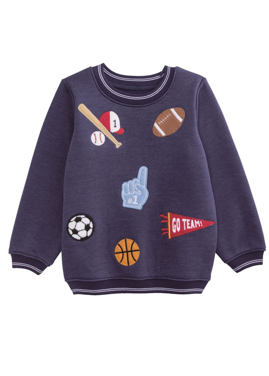 Sports Patch Sweatshirt
