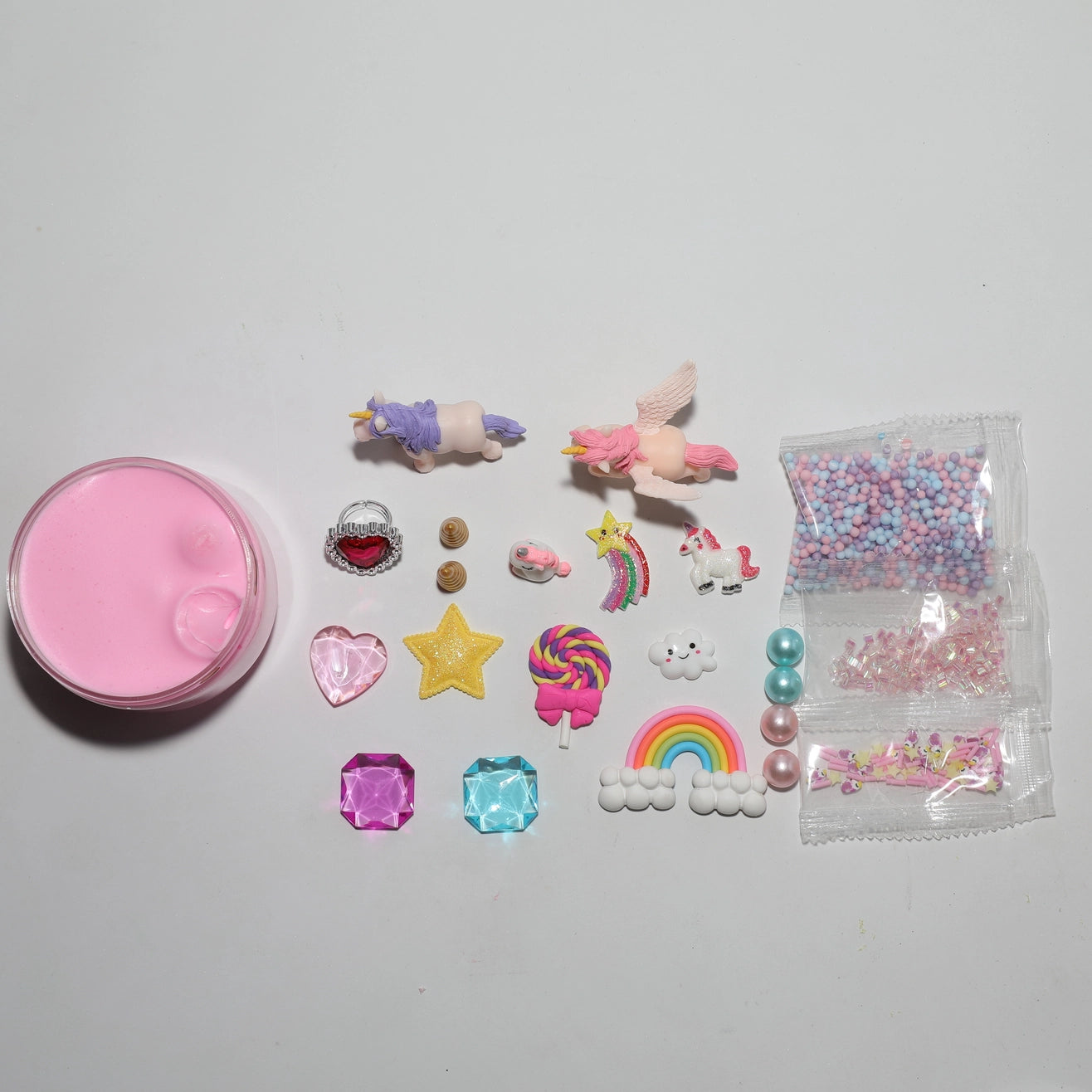 Unicorn Slime Jar - On the Go!