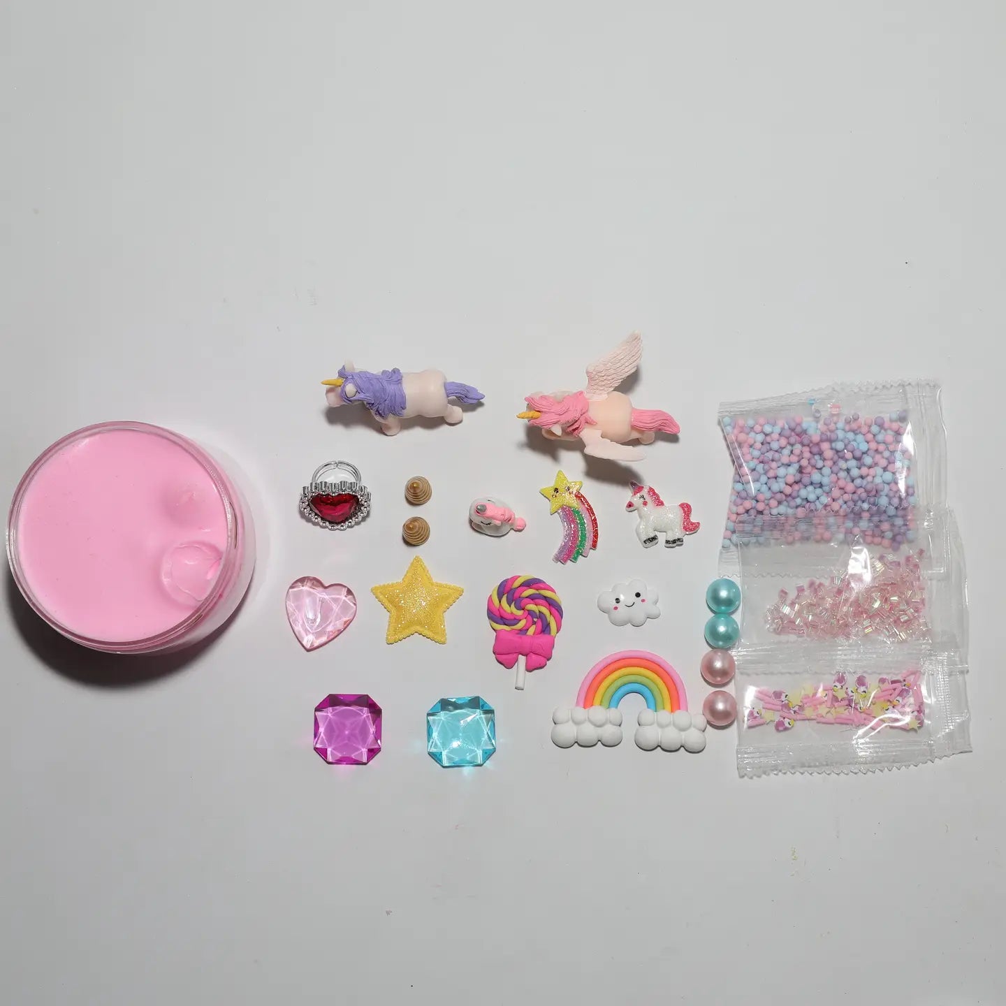 Unicorn Play Dough Jar