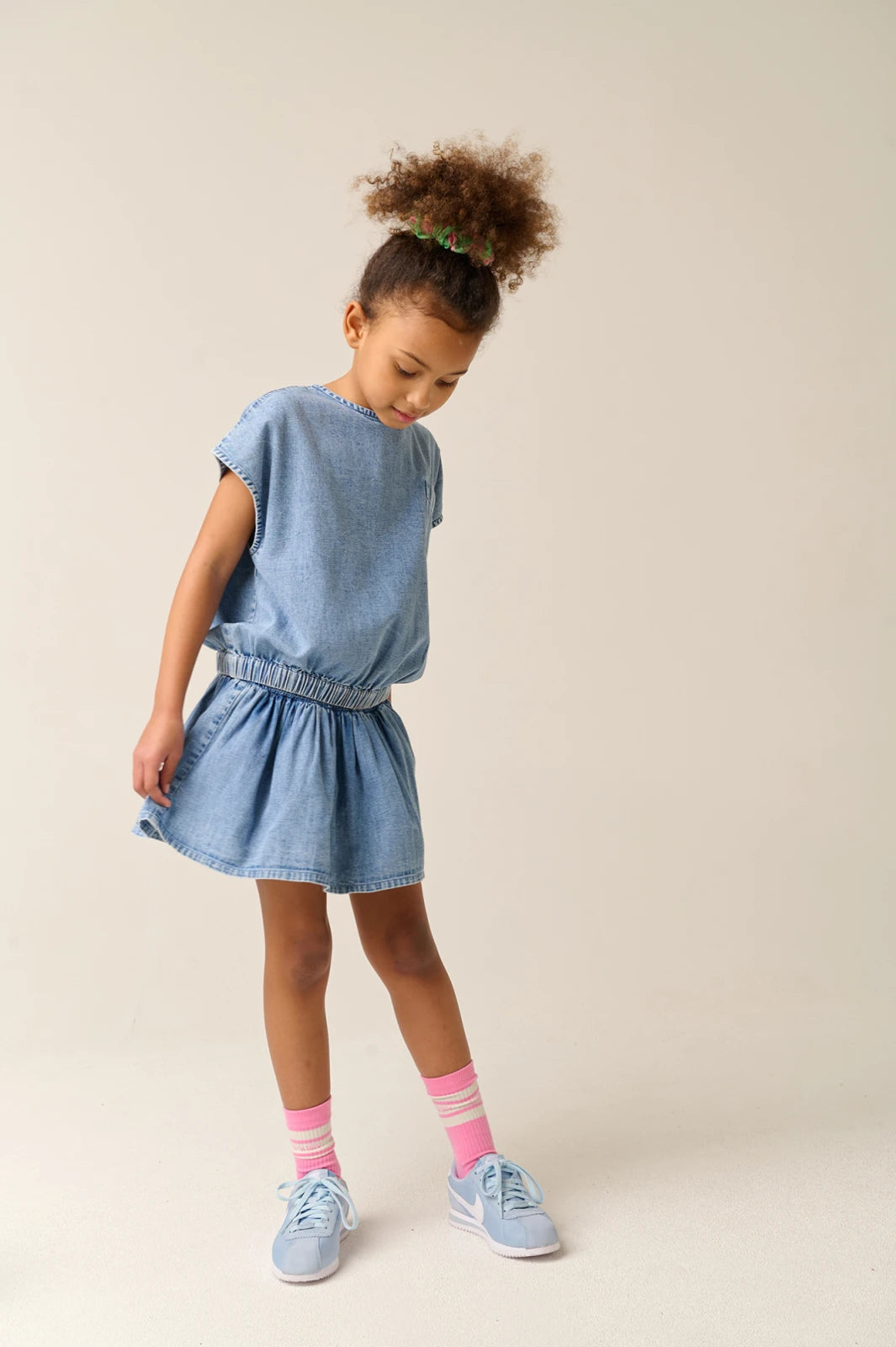 Mirtillo Denim Sleeveless Tank