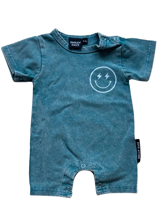 Peacock Acid Romper