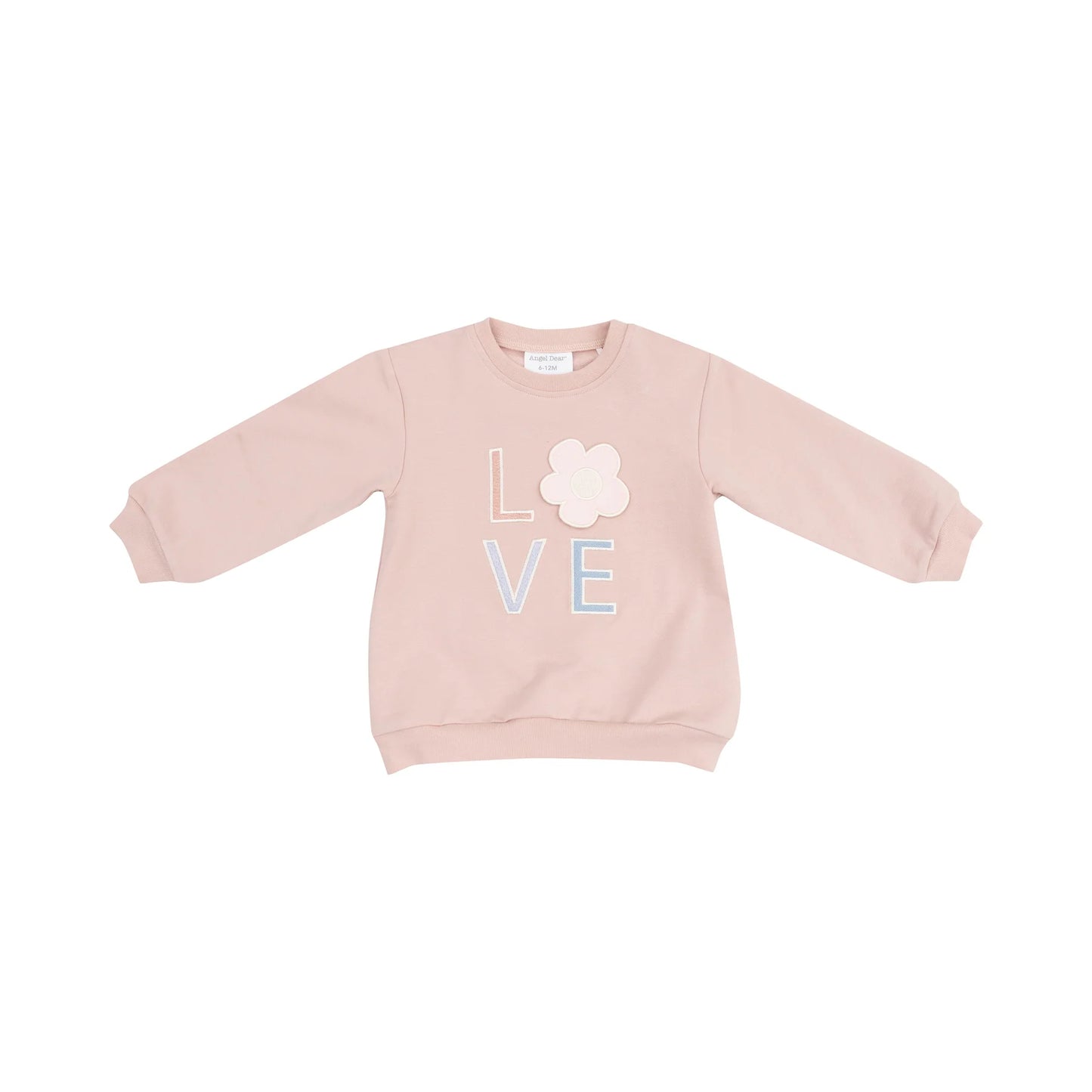 Daisy Pop French Terry Oversize Aplique Sweatshirt and Legging Set