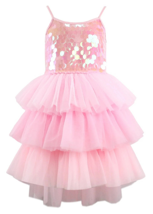 Rose Magic Paillette Dress