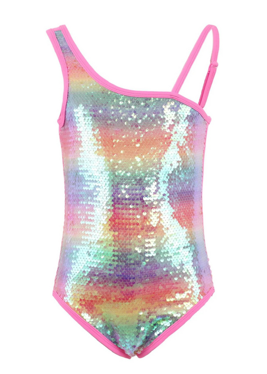 Sequin Rainbow Swim
