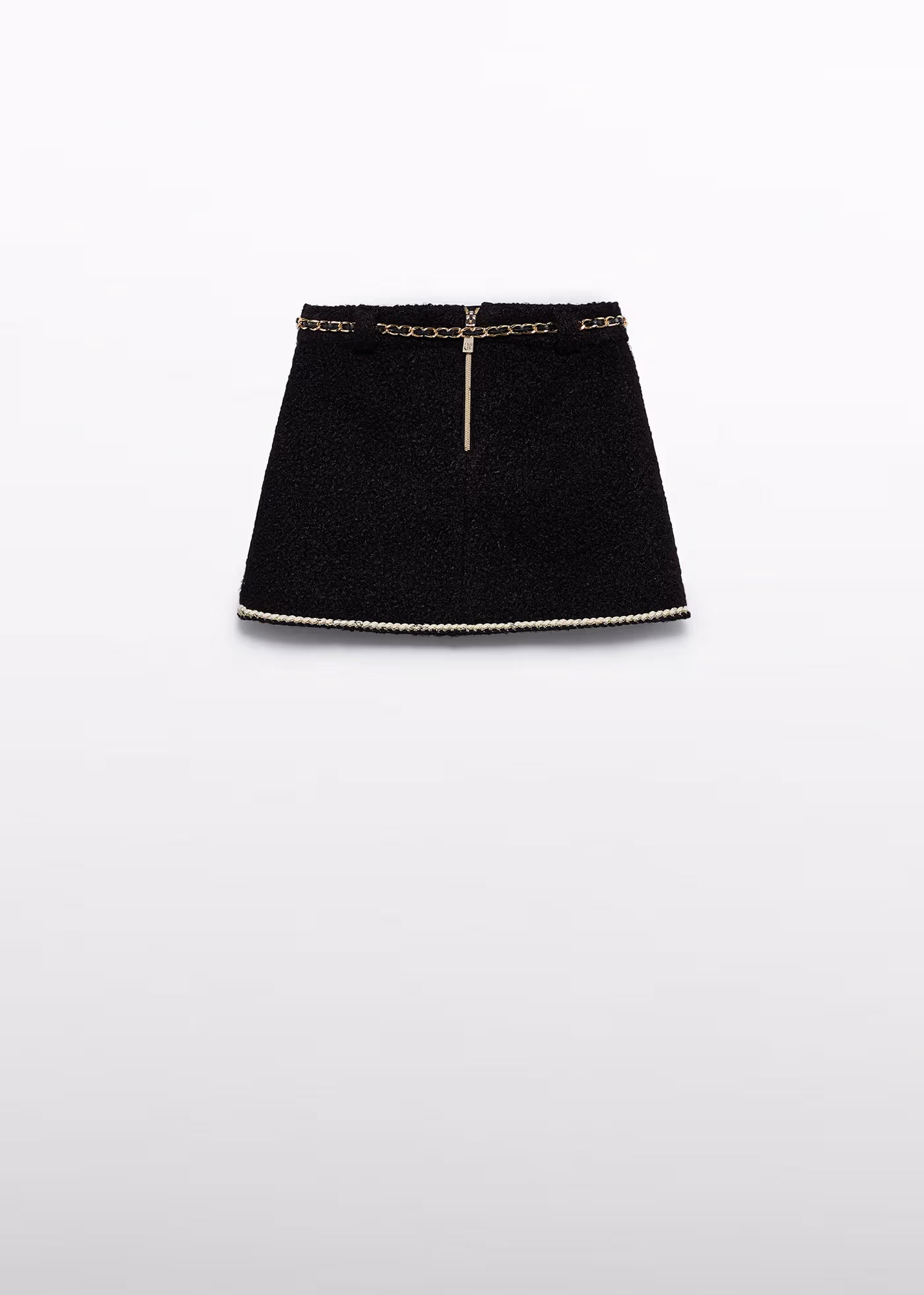 Faux Shearling Skirt