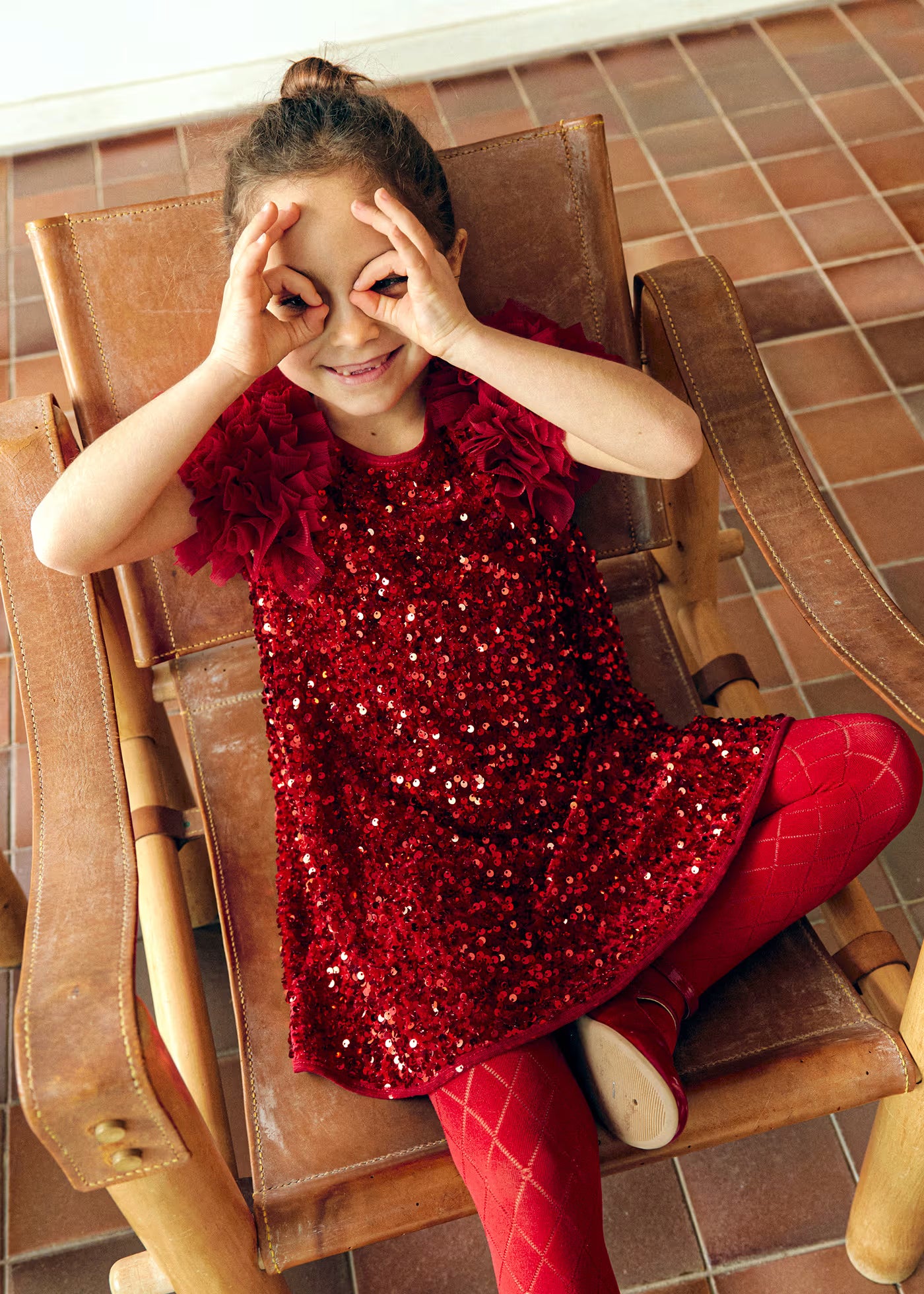 Sequin Tulle Dress