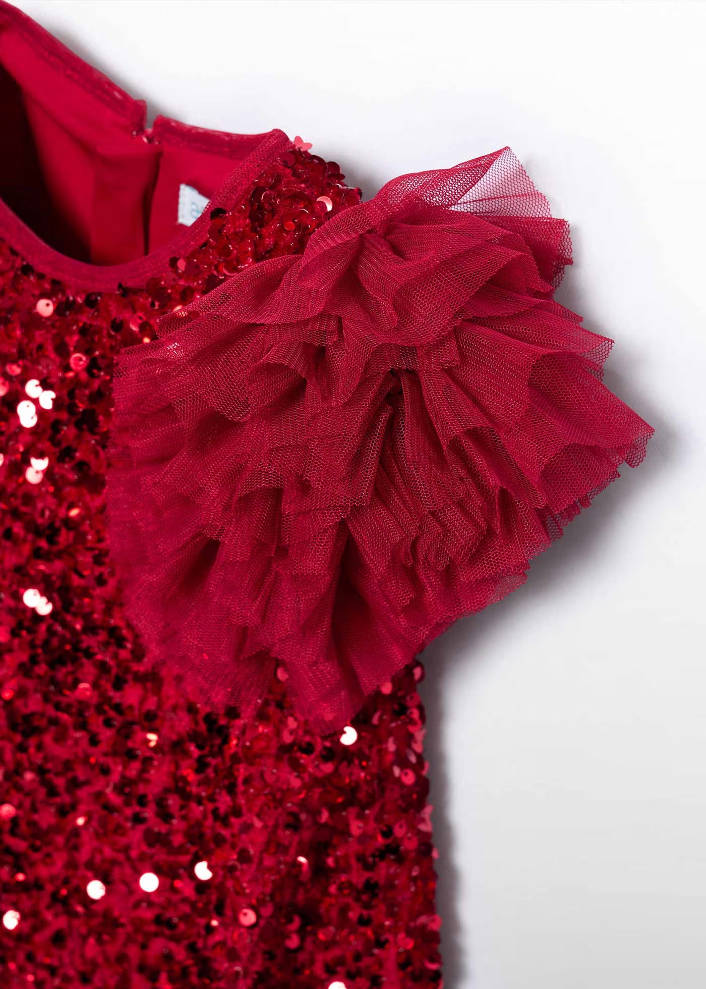Sequin Tulle Dress
