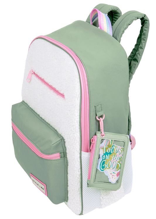 Roro Sherpa Backpack with Patches