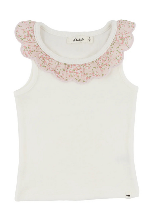 Forget-Me-Nots Bella Collar Tank