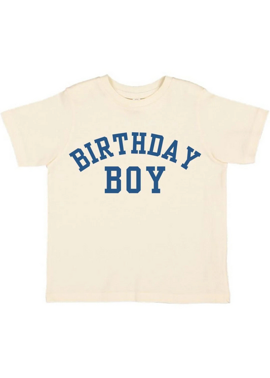 Birthday Boy Varsity Short Sleeve T-Shirt