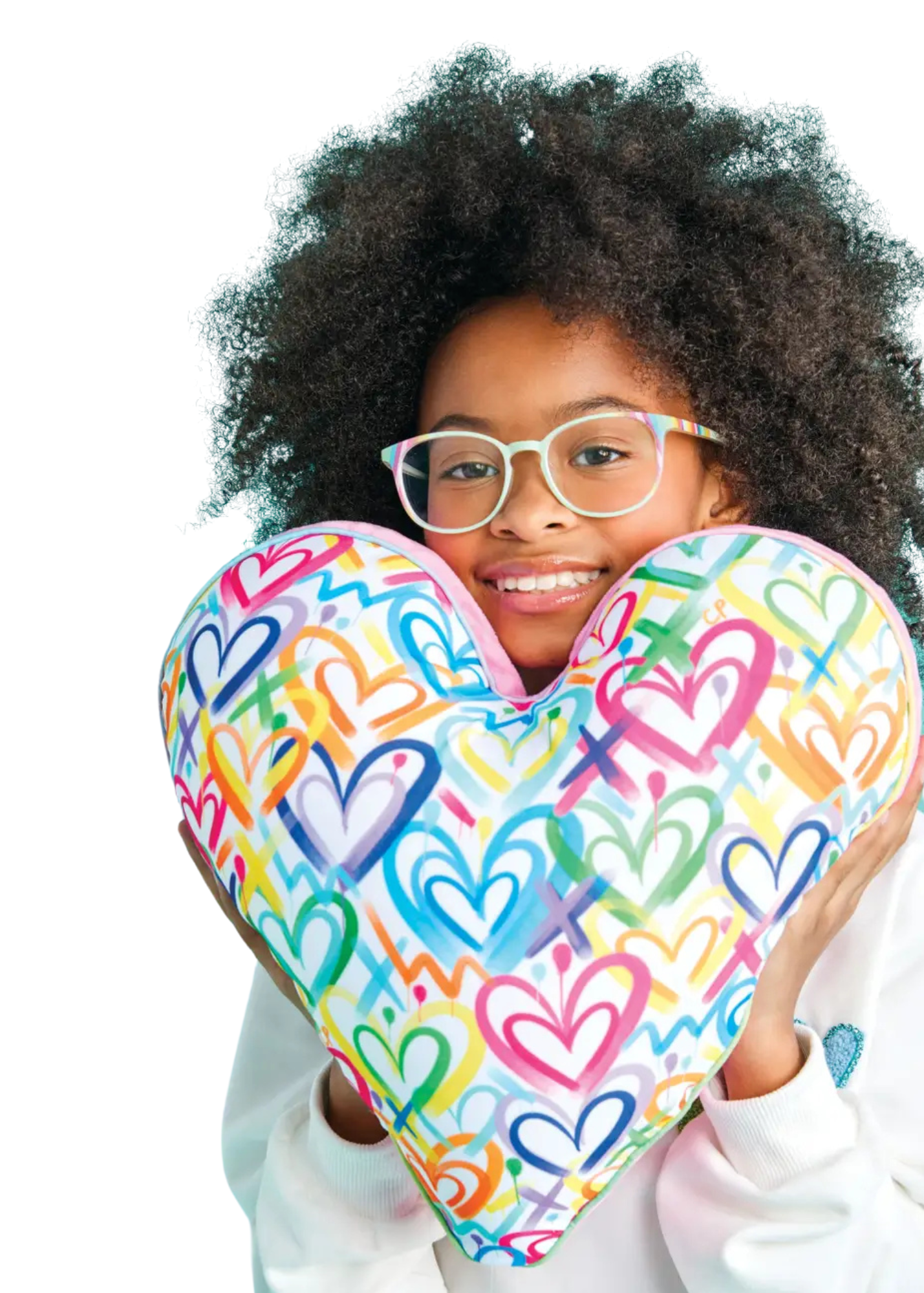 Corey Paige Hearts Microbead Pillow