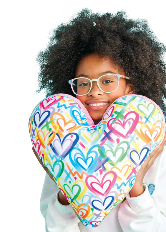 Corey Paige Hearts Microbead Pillow