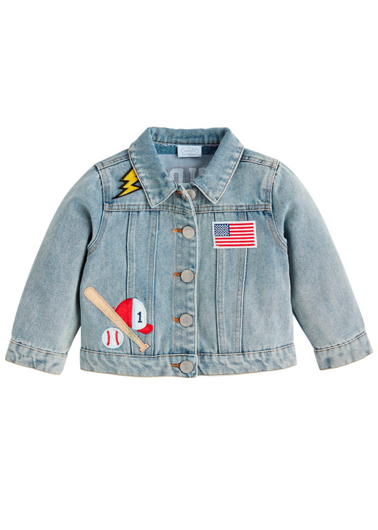 Denim Patch Jacket