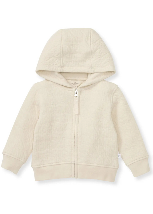 Organic Cotton Quilted Bee Baby Jacket