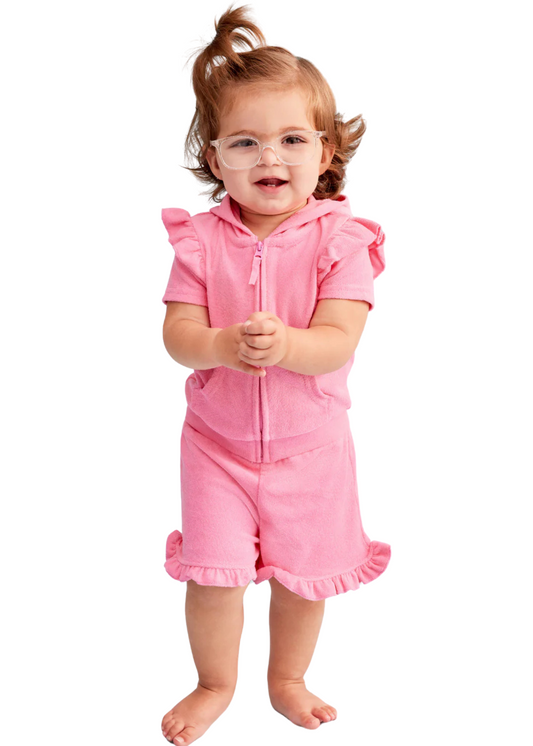 Baby Pink Cover Up Set