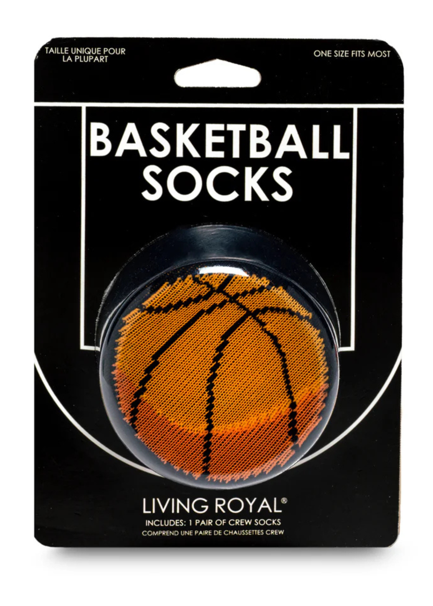 Basketball 3D Crew Socks