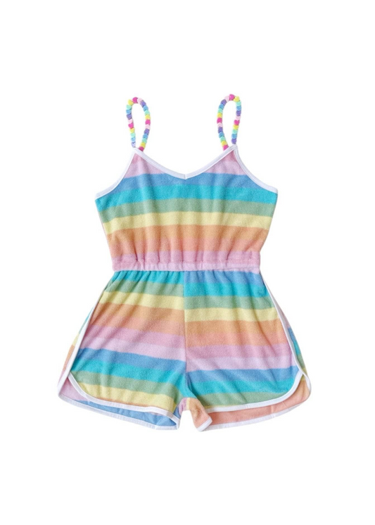 Pastel Ombre Terry Romper