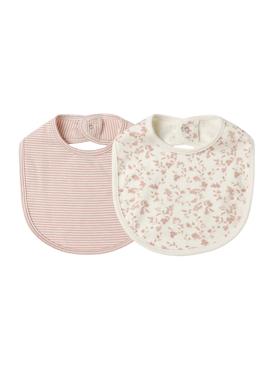 Jersey Snap Bib 2 Pack