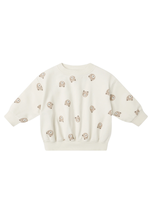 Brown Bear Relaxed Sweatshirt