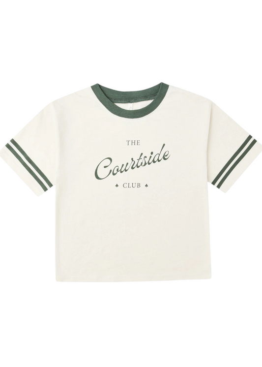 Courtside Club Varsity Tee