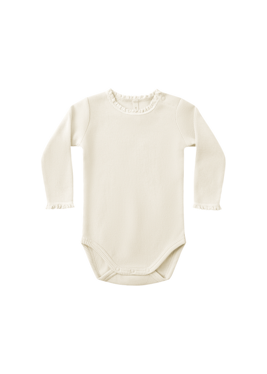 Waffle Long Sleeve Bodysuit
