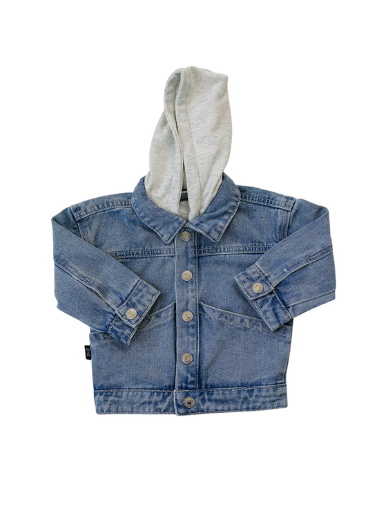 Briggs Hooded Denim Jacket