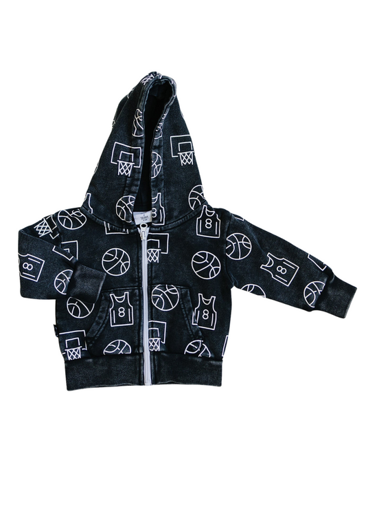 Basketball Cohen Zip Up Hoodie