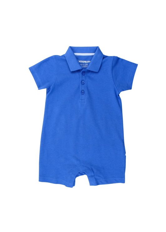 Pique Polo Romper
