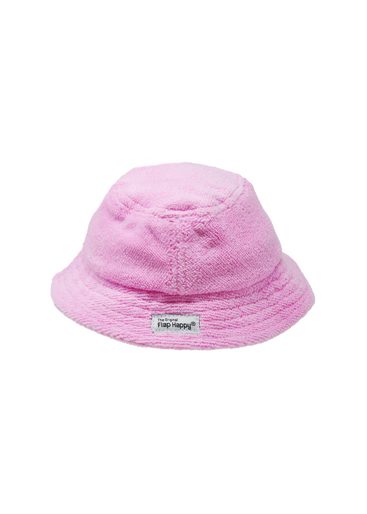 Terry Bucket Hat- Pink