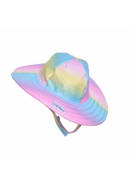 Rainbow Ombre Swim Hat