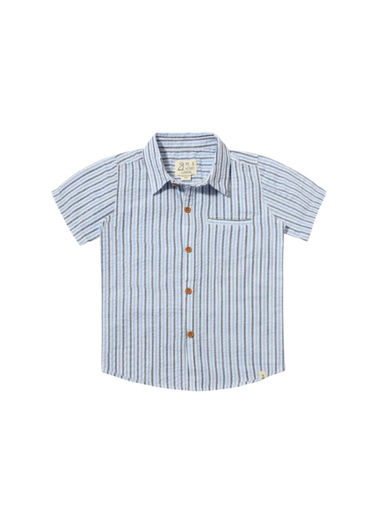 Newport Seersucker Stripe Woven Shirt