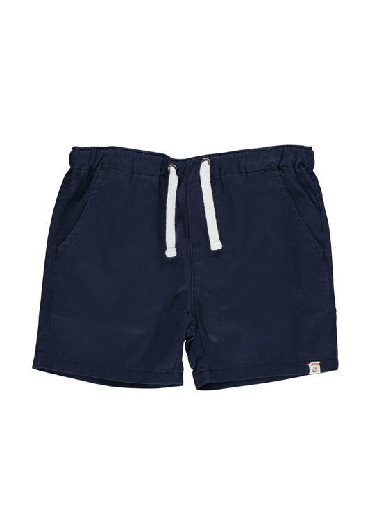 Navy Hugo Twill Short