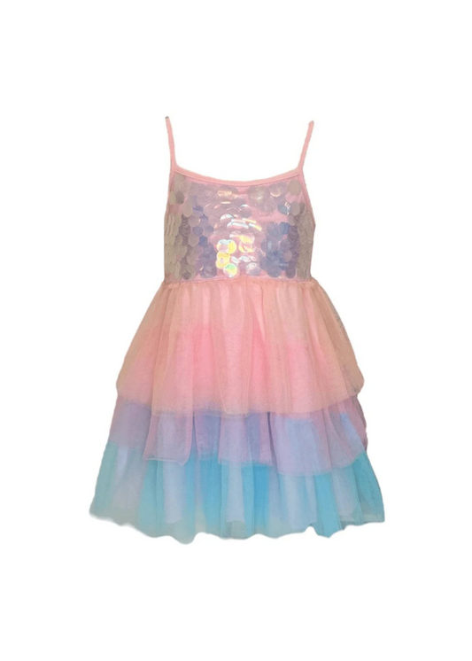 Paillette Ombre Tutu Dress
