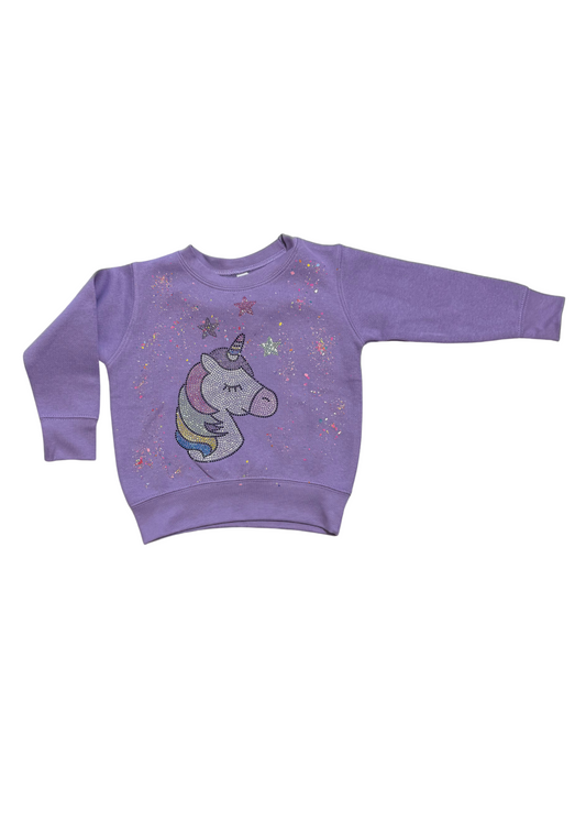 Rhinestone Unicorn Sweatshirt