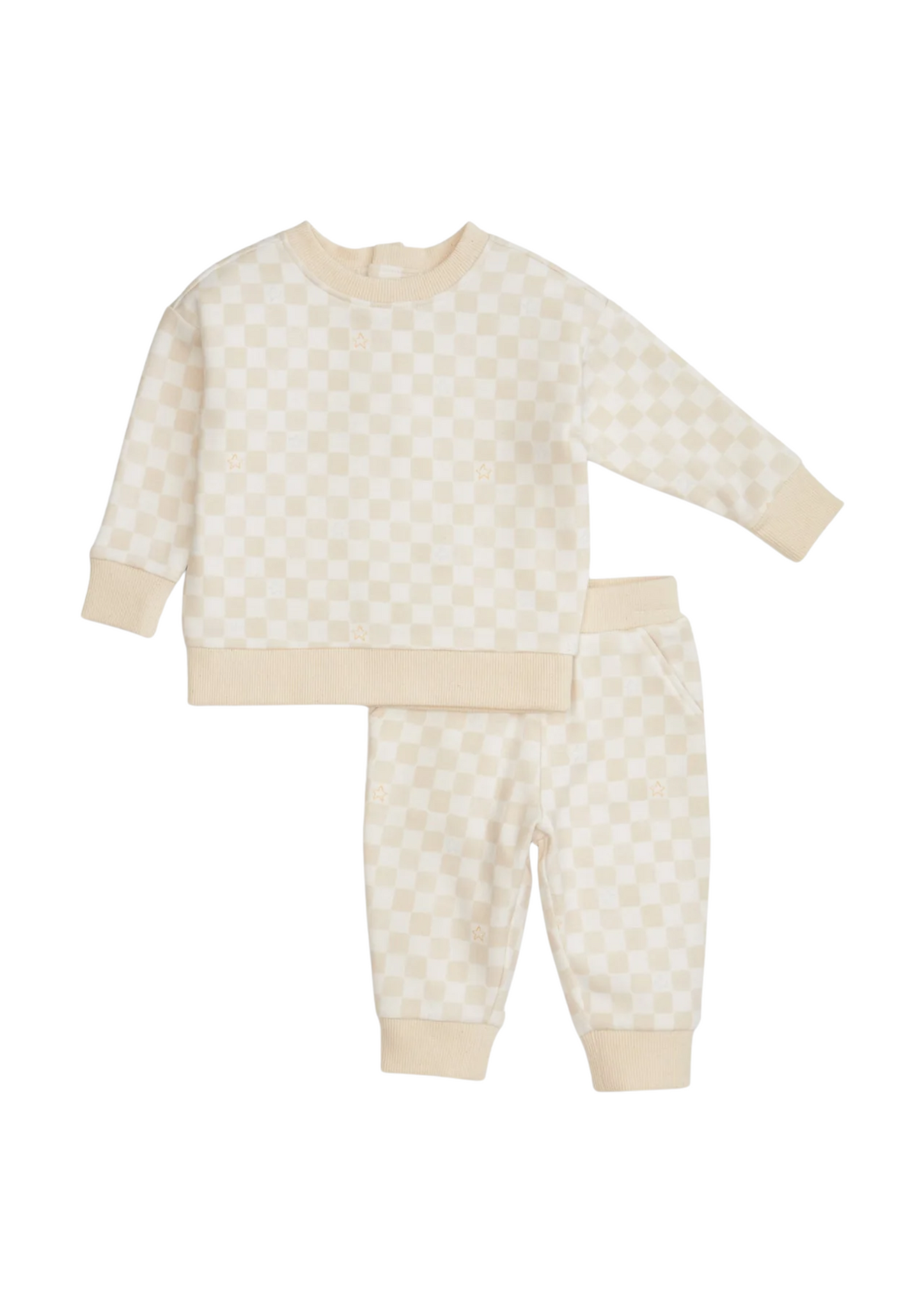 Chamois Checkerboard Sweatsuit