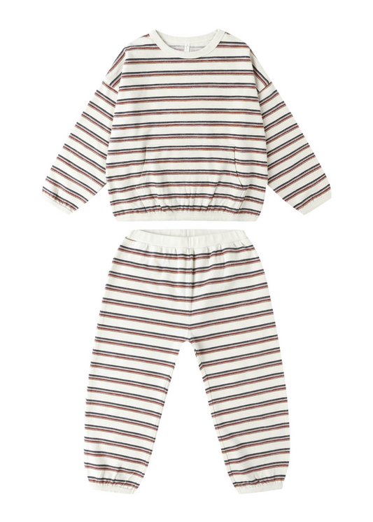Vintage Striped Relaxed Set