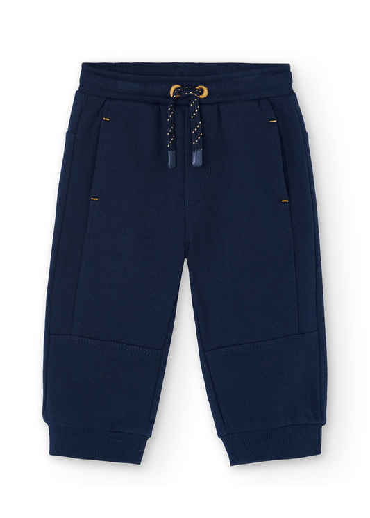 Navy Fleece Trousers