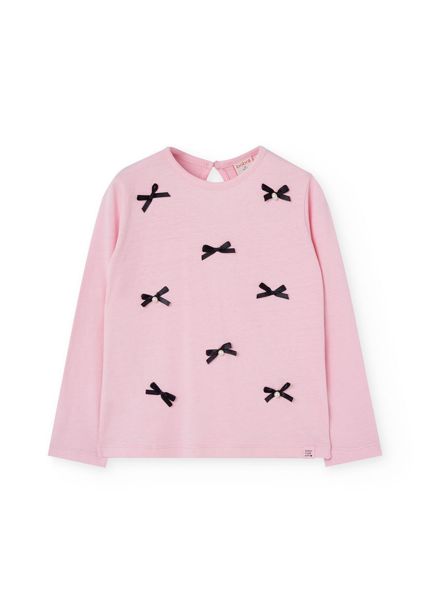 Long Sleeve Bow Shirt