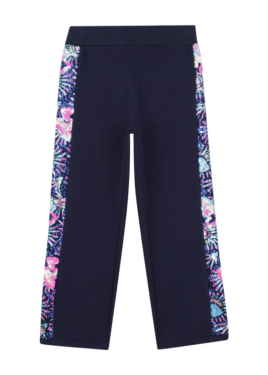 Side Stripe Sequin Sweatpants