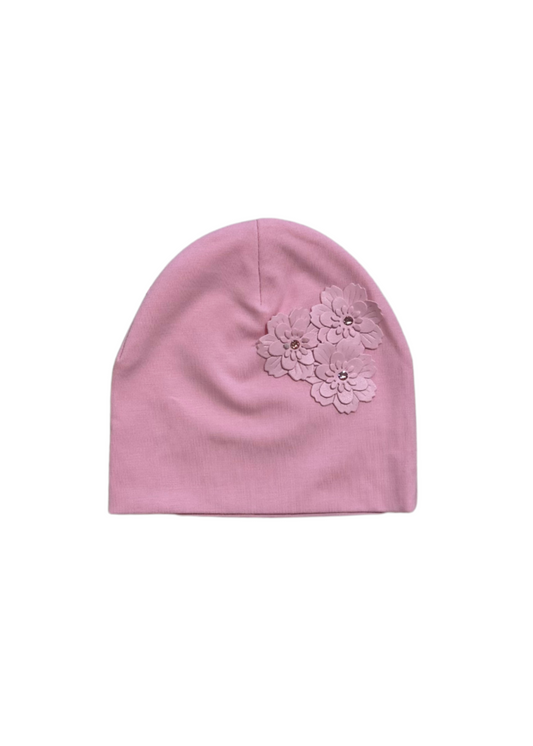 Pink Flower Hat
