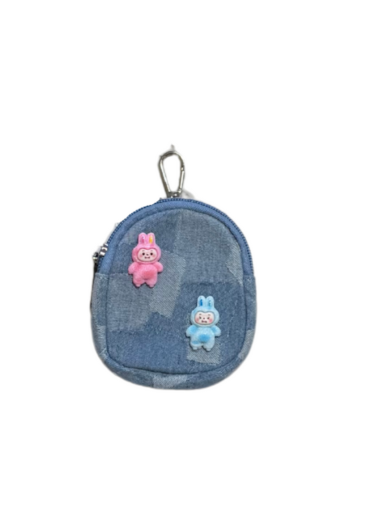 Coin Purse in Denim