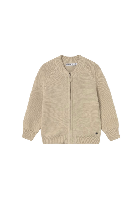 Knit Zip Up Sweater