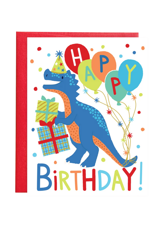 Birthday Card- Dino Kids