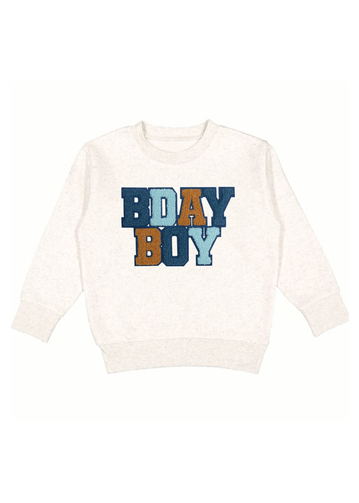 Bday Boy Patch Sweatshirt