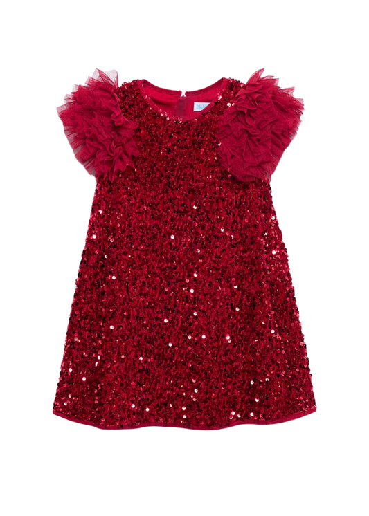 Sequin Tulle Dress