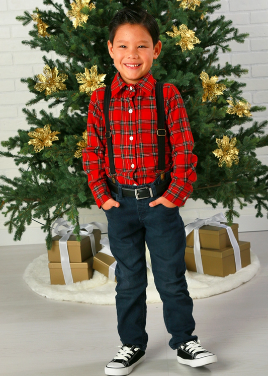 Plaid Button Up Shirt