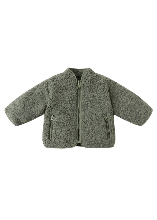 Shearling Reversible Zip Jacket