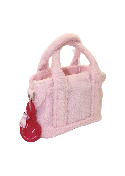 Sherpa Smile Charm Tote