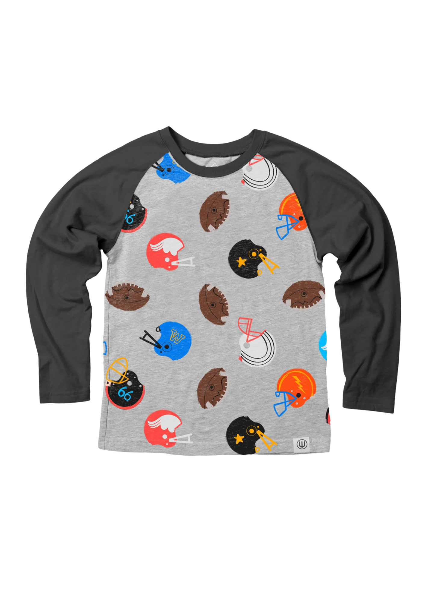Football Raglan Long Sleeve
