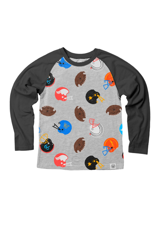 Football Raglan Long Sleeve